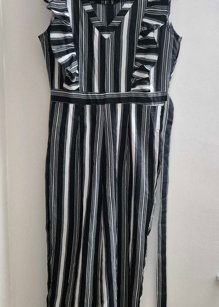 Chic Striped Jumpsuit