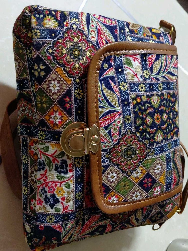 Boho Patchwork Crossbody Bag
