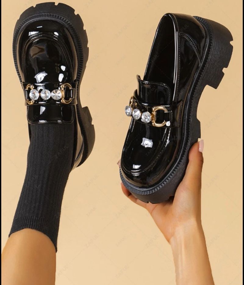 Rhinestone platform Mary Jane🖤