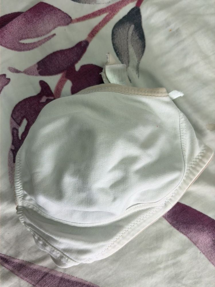 Comfortable White Bra