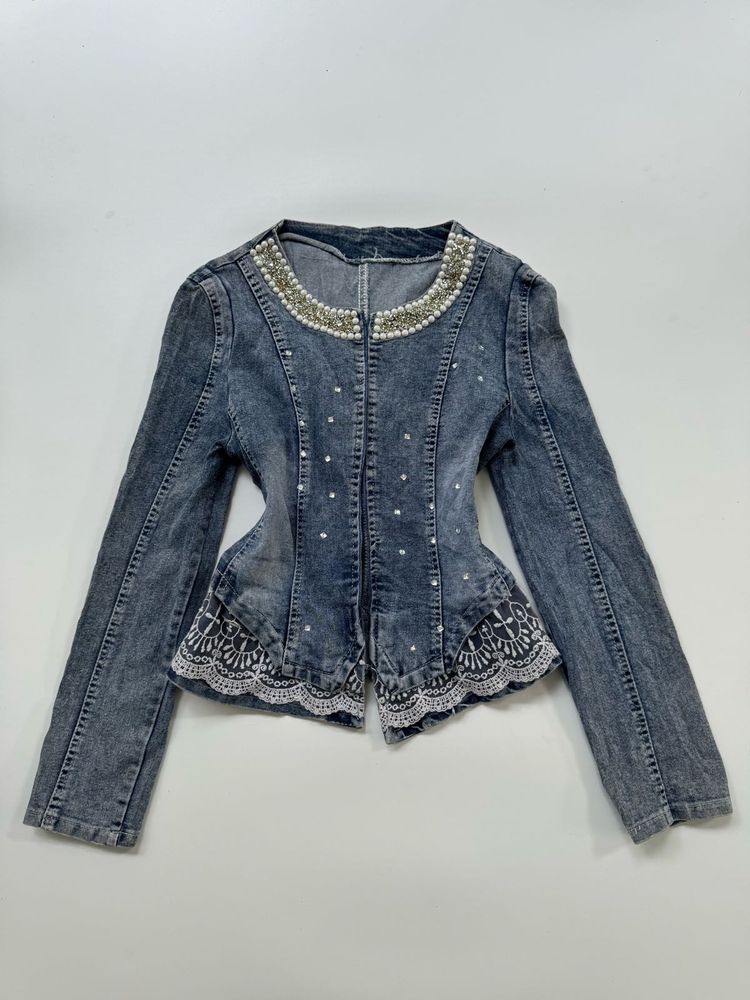 Embellished Denim Jacket