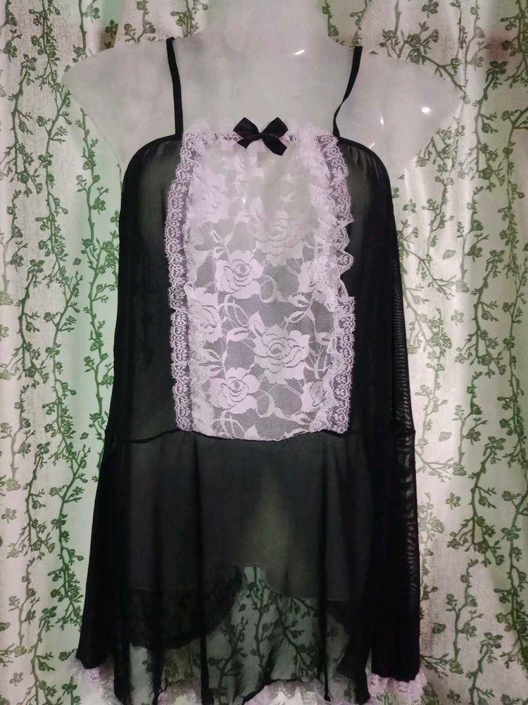 Big Size Sexy Maid Costume