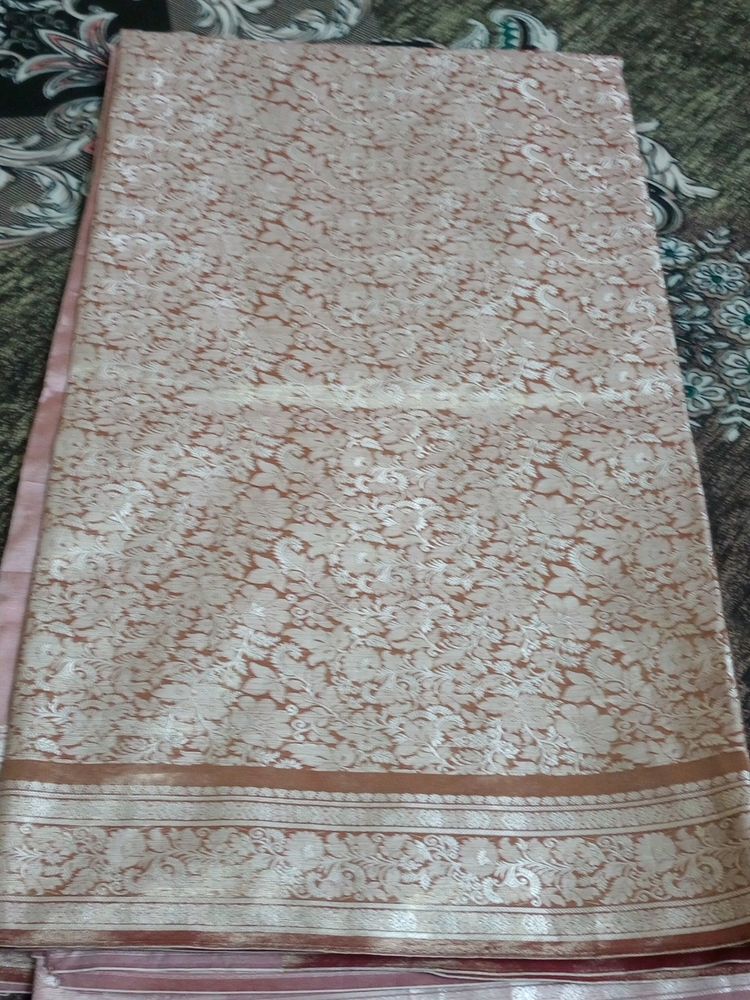 Beautiful Mouve Colour Saree