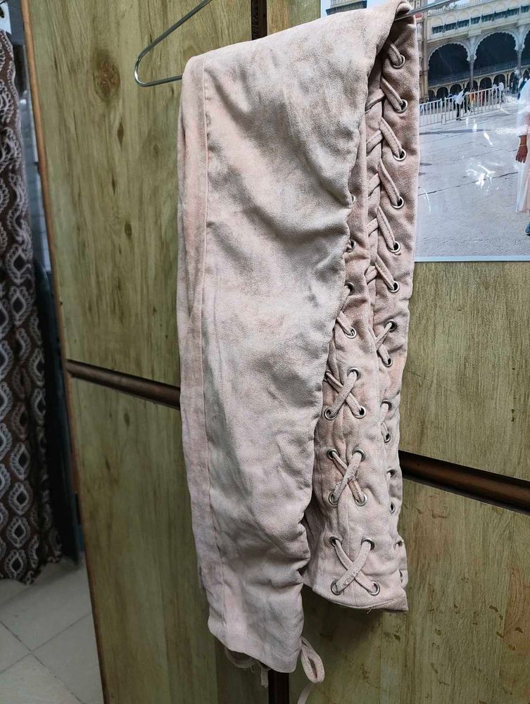 Unique Lace-Up Palazzos