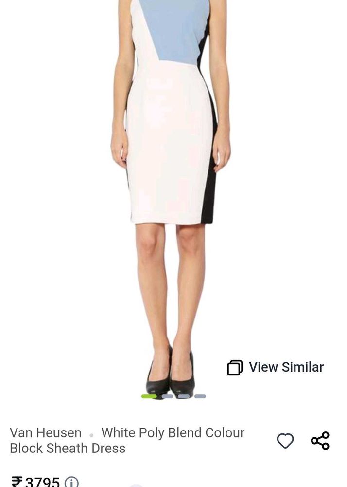 Van Heusen Color Block Sheath Dress 💙