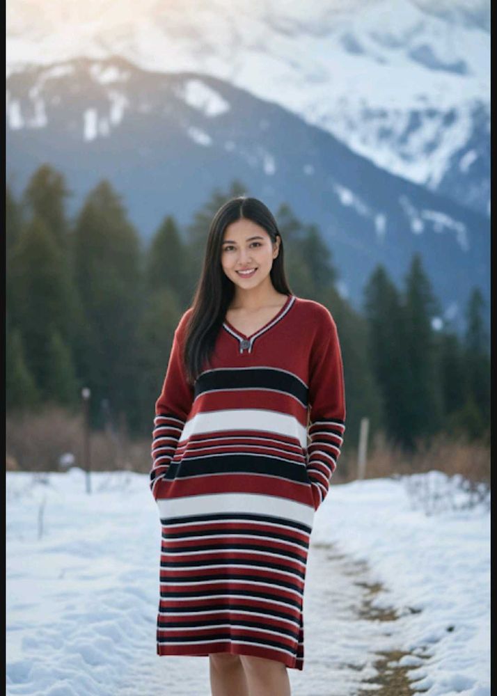 Woollen Long Kurti XL &amp; XXL