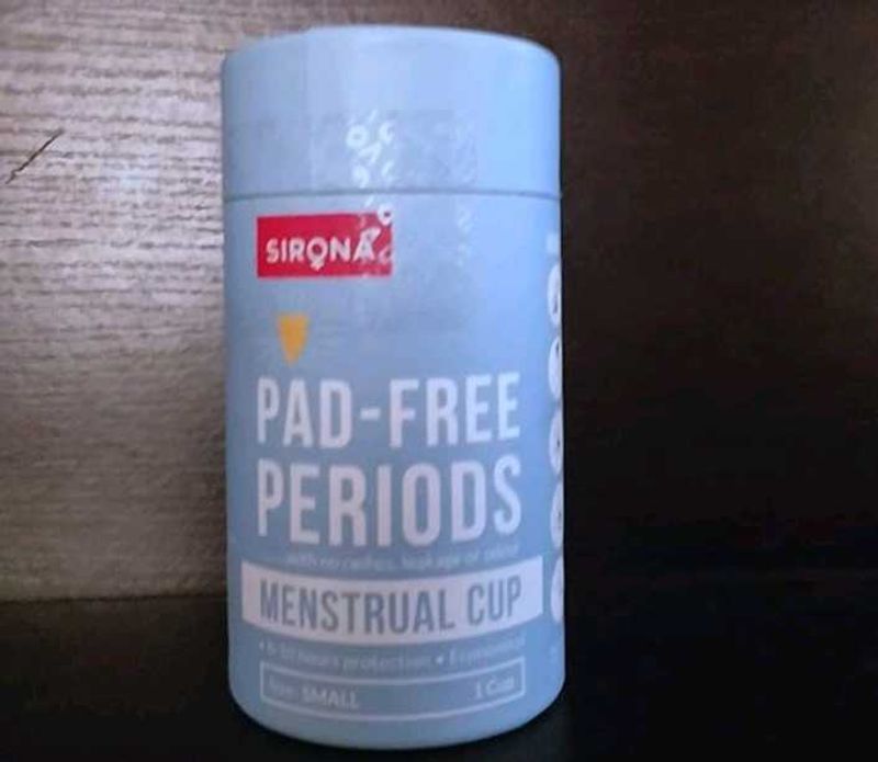 Sirona Reusable Menstrual Cup for Women new packed