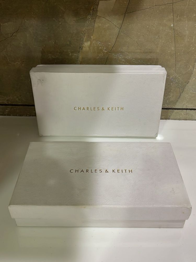 Charles &amp; Keith Clutch/Accessory Boxes