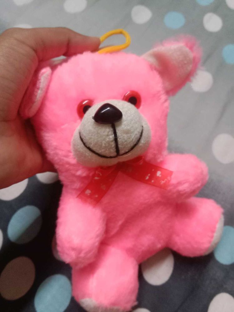 Pink Colour Little Teddy For Kids