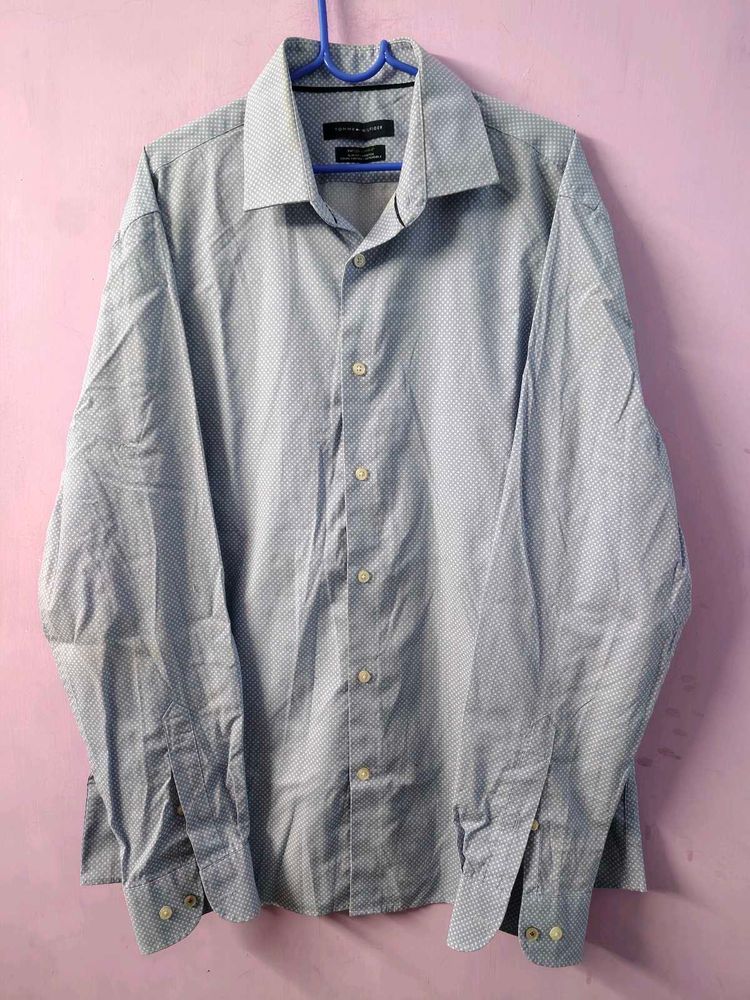 Tommy Hilfiger Fit Patterned Dress Shirt