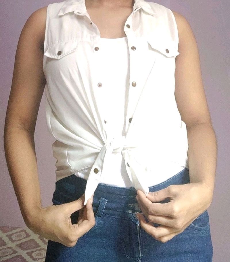 Sleeveless Shrug