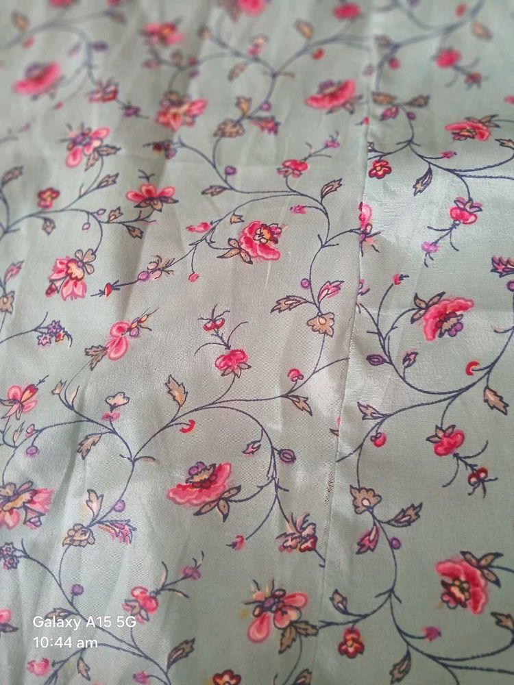 Floral Print Fabric lehenga