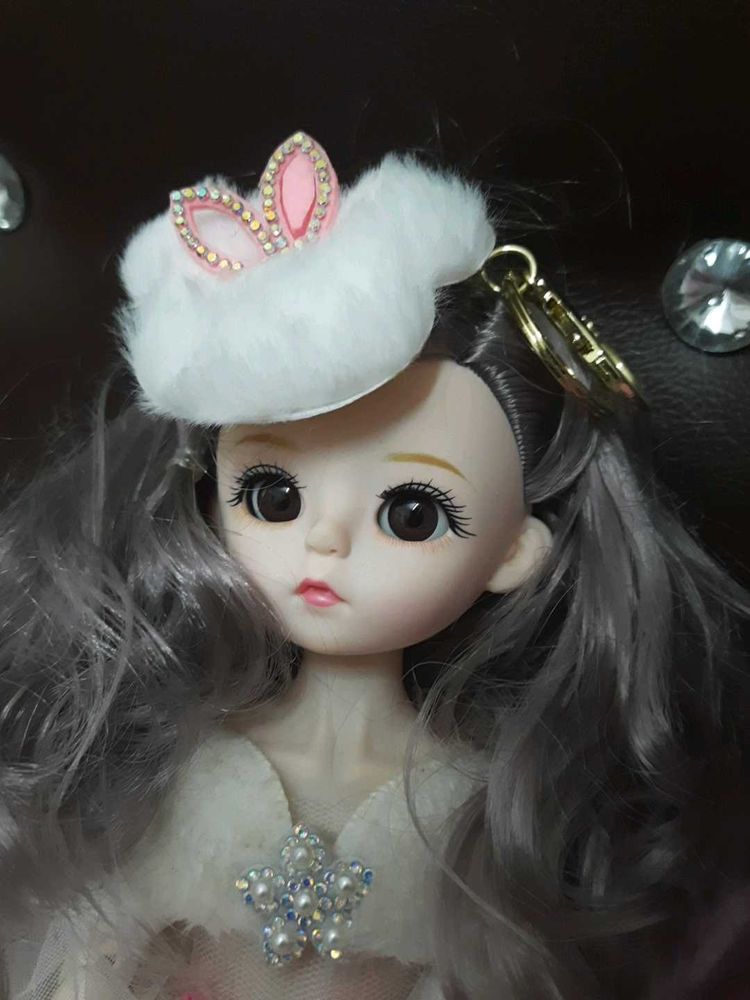 cute doll key chain