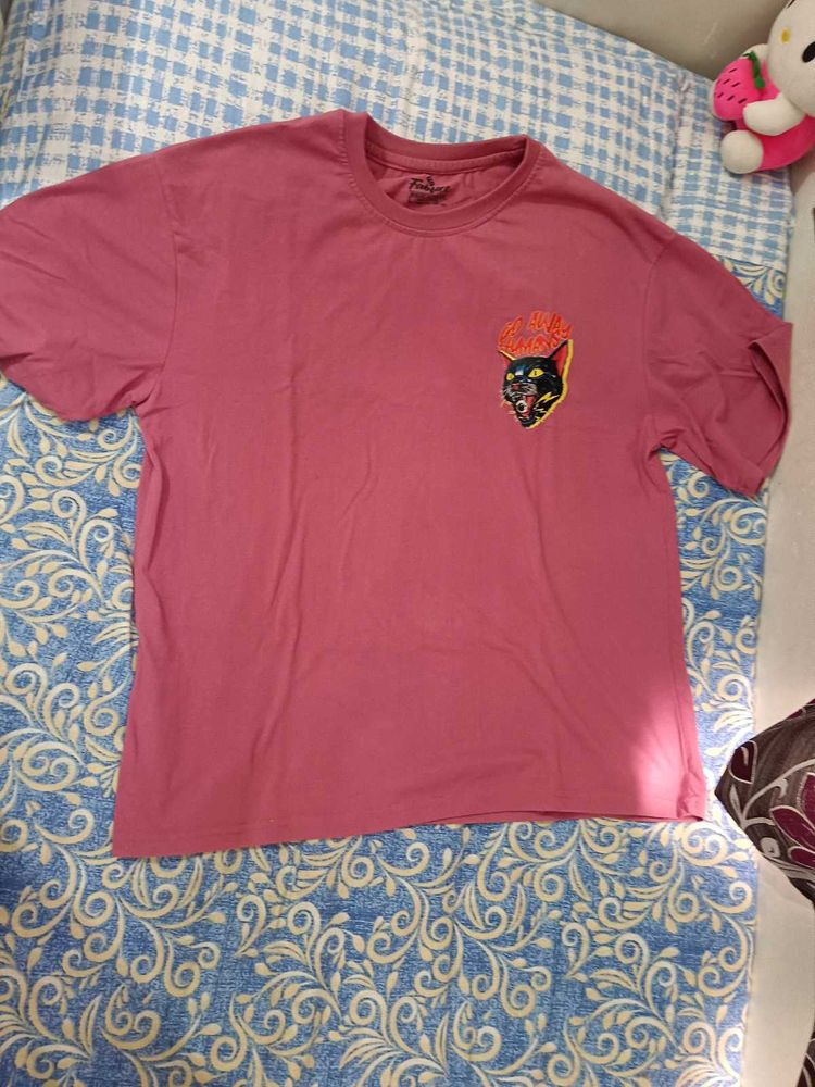 Pink Graphic T-Shirt