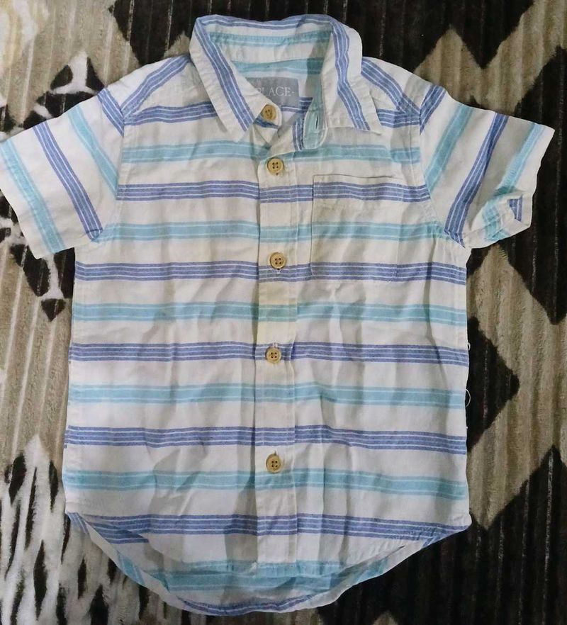 The Childrens Place Striped Shirt