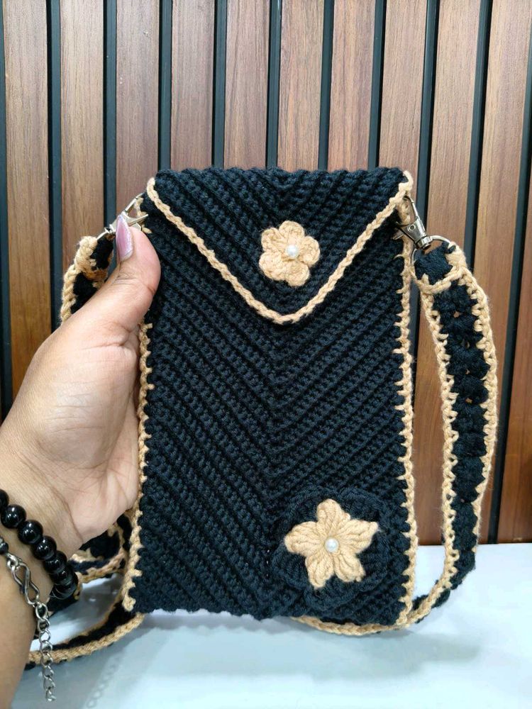 Handmade Crochet Phone Bag