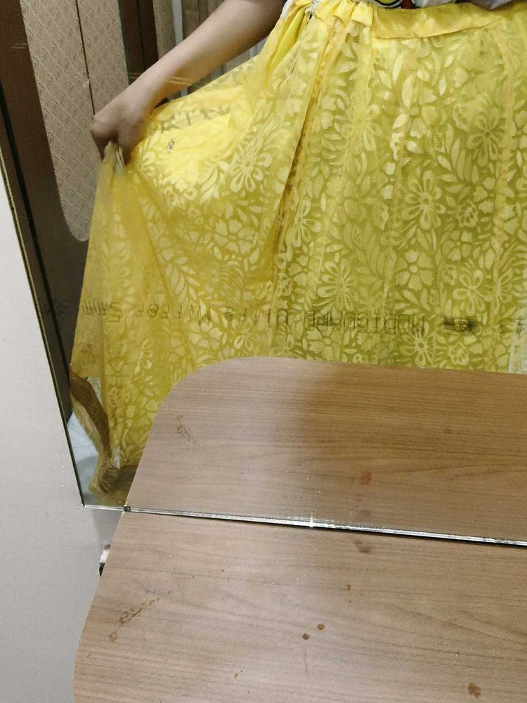 Beautiful Yellow Skirt
