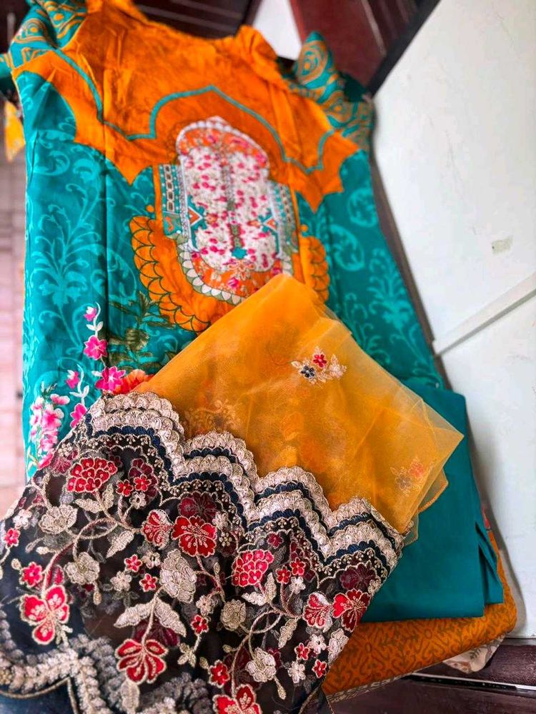 Elegant Embroidered Kurta Set