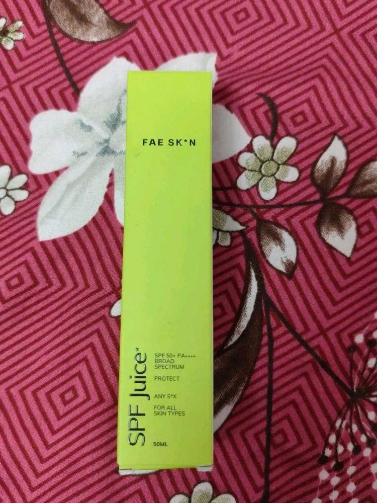 Fae Skin SPF Juice Sunscreen