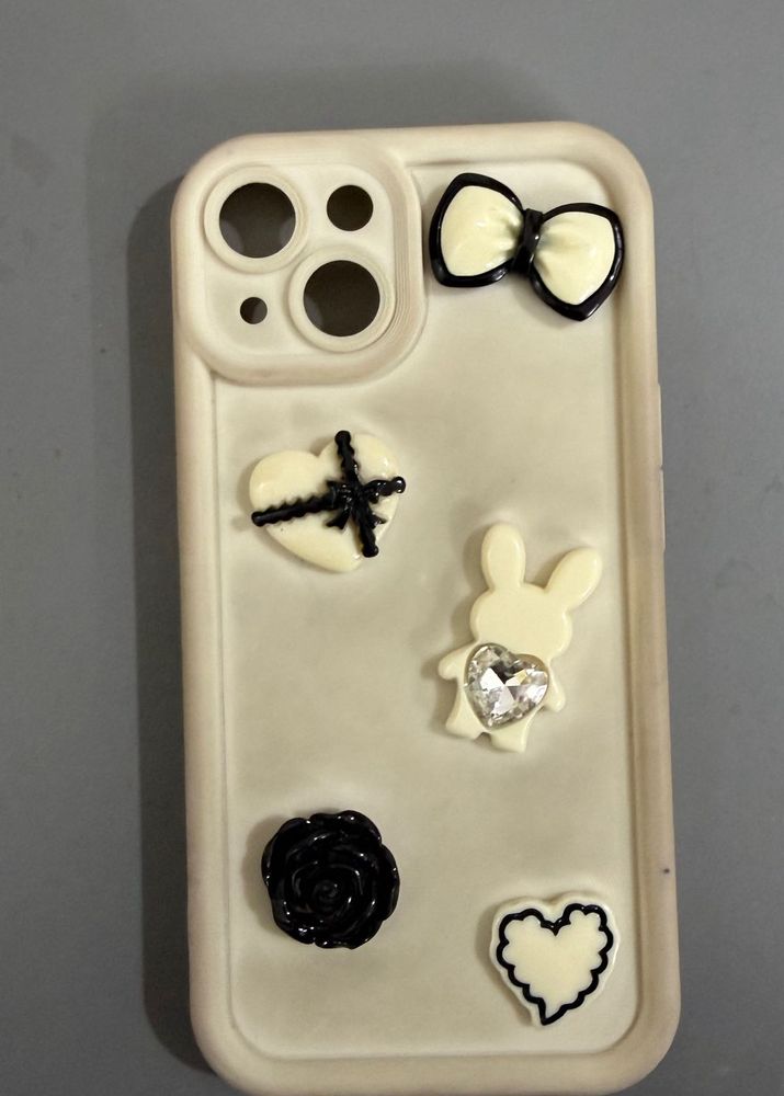Cute iPhone 13 Case with Charms