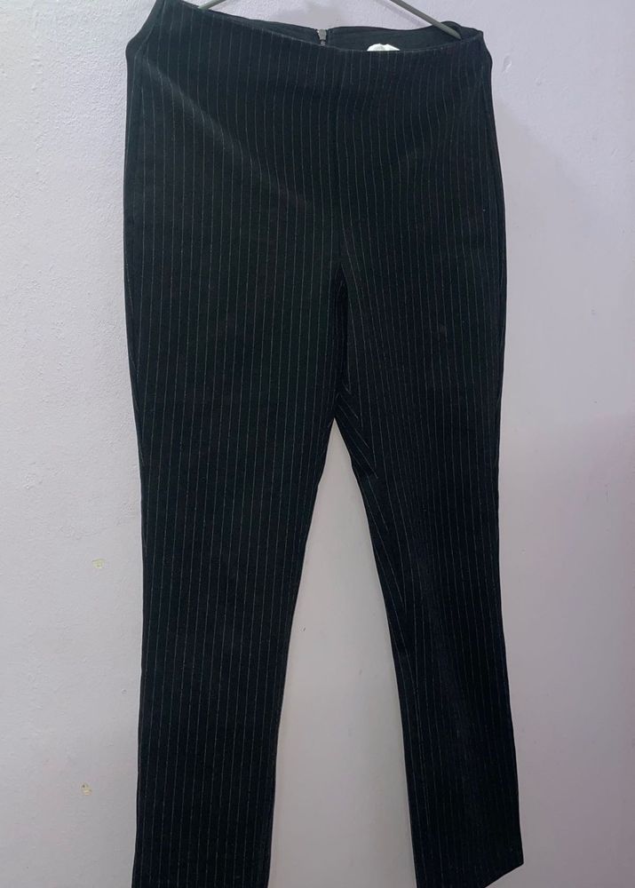 Pinstripe Stretch Career Pants
