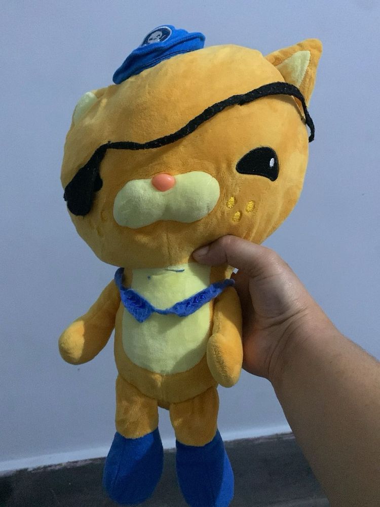 Cute Pirate Cat Plush Toy