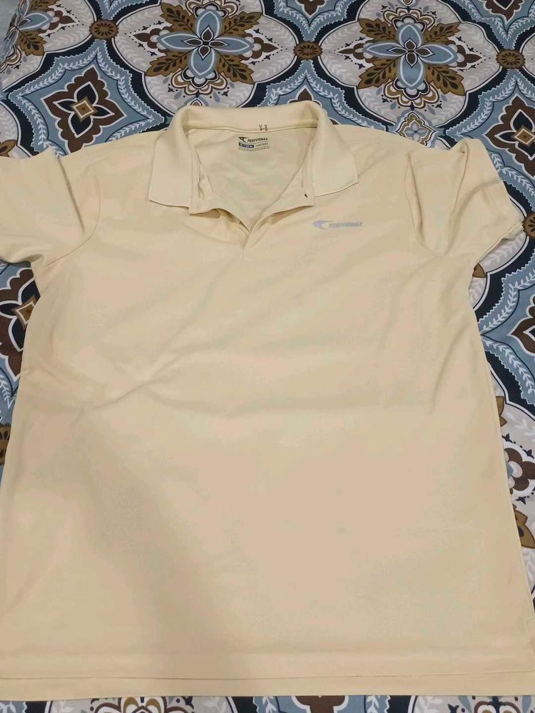 Men's Yellow Polo Shirt