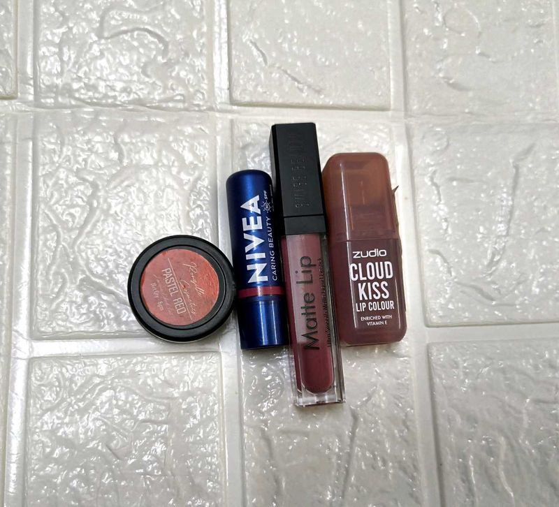 swiss beauty matte lipstick and lip combo