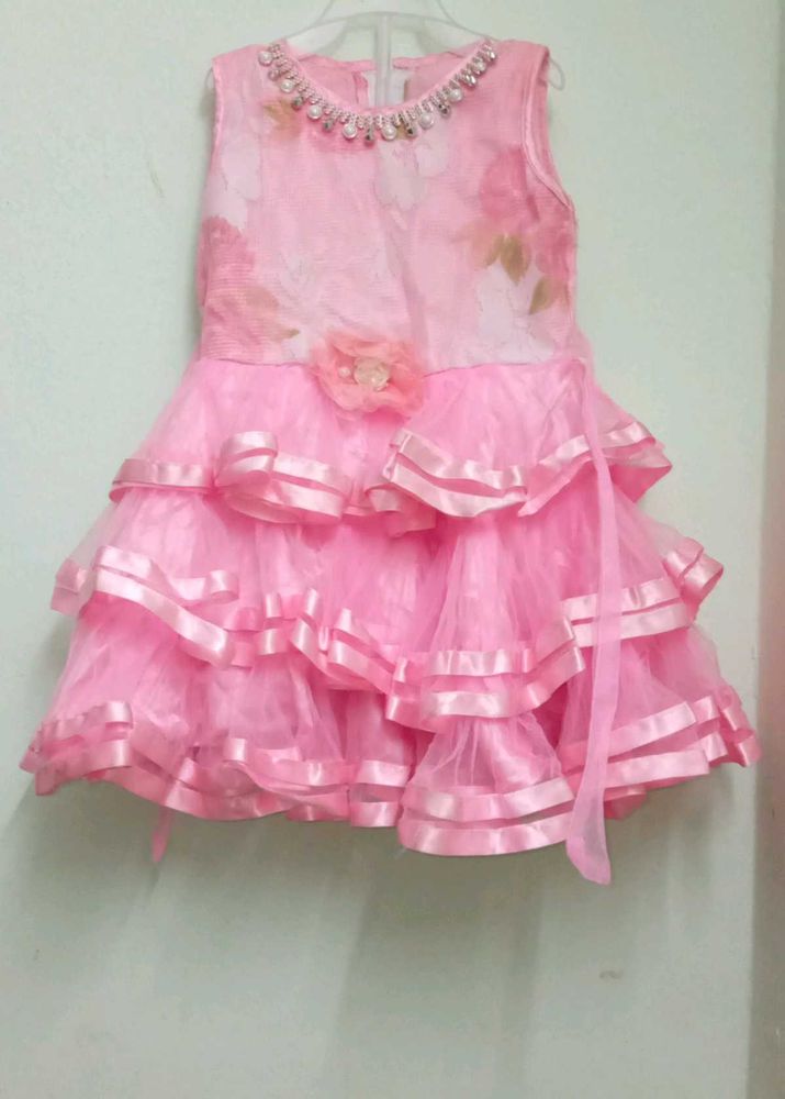 Sparkling Pink Party Dress