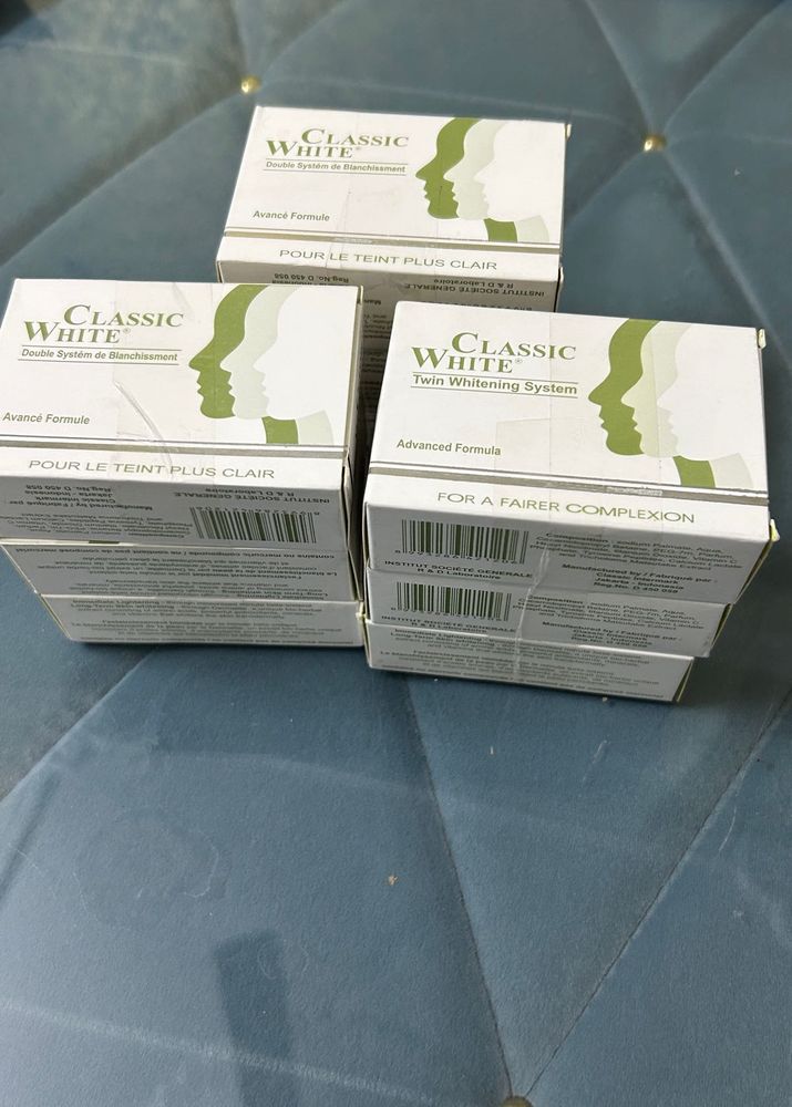 classic white soap