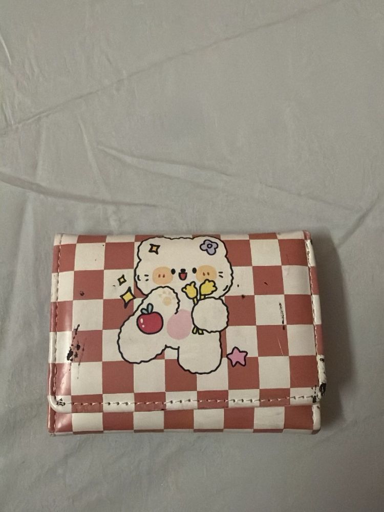 Cute Kawaii Bear Wallet