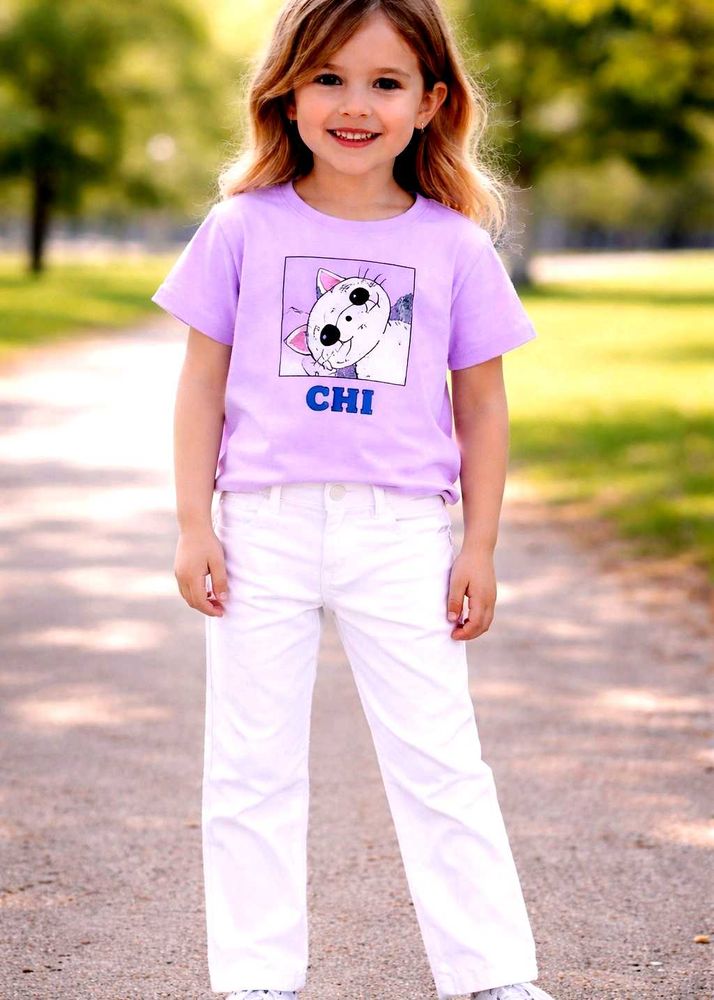 💜Cat T-Shirt+Pant