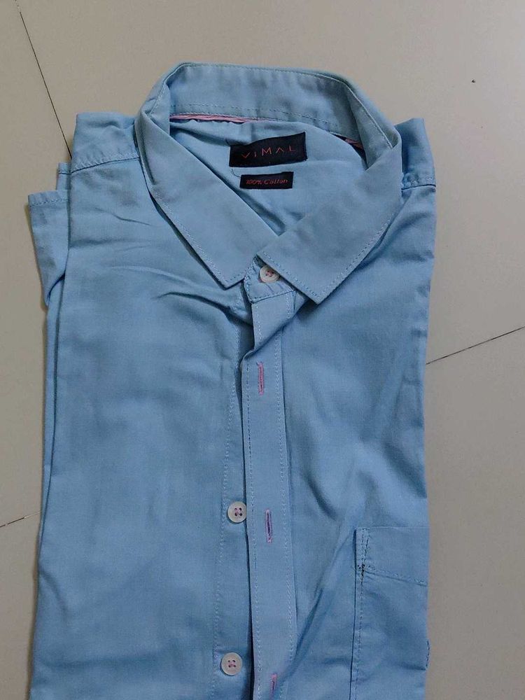 Men's Light Blue Vimal Shirt