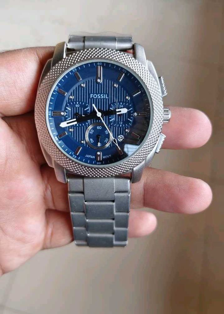 Fossil Watch Blue Dail