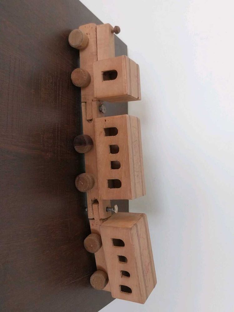 Unique Wooden Toy Train Model
