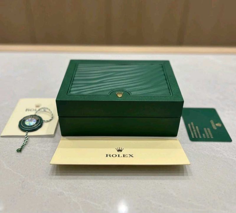 Rolex Watch Box - Authentic Green