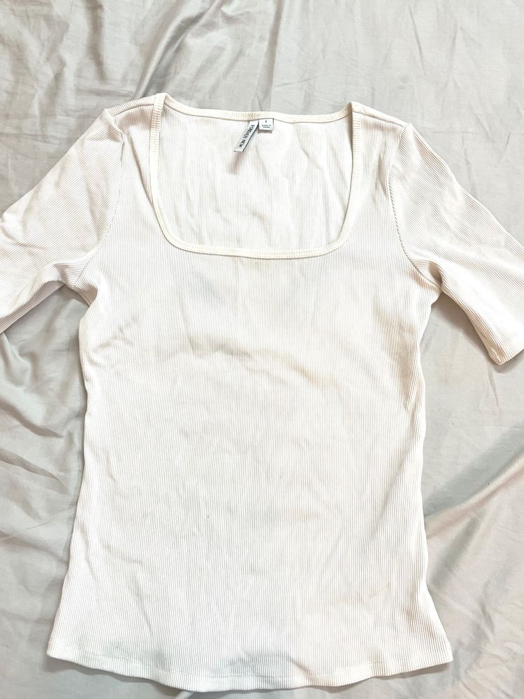 Forever New Deep Square Neck Top