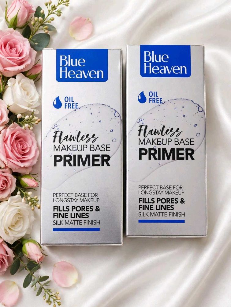 Pack of 2 Blue Heaven Flawless Makeup Base Primer