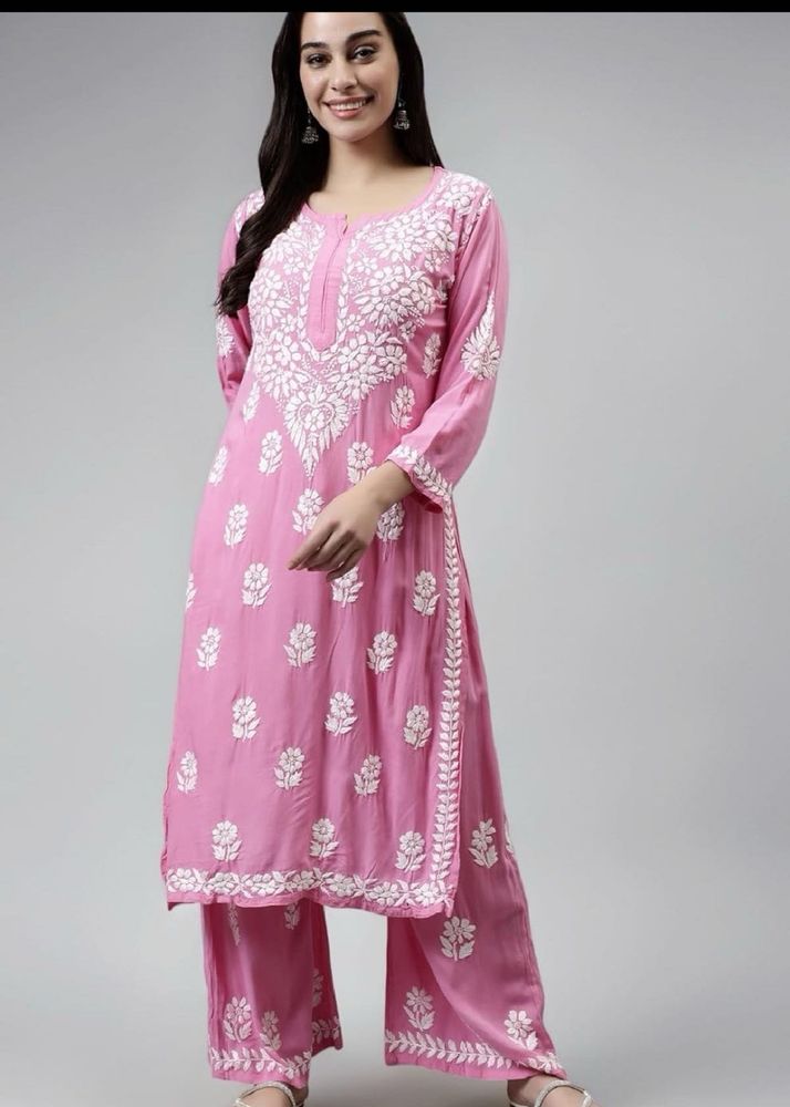SevaChikan Chikankari kurta Set