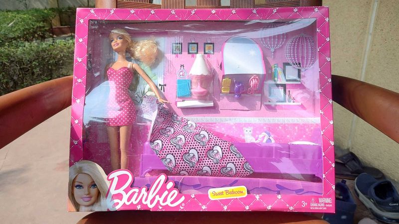 Barbie Sweet Bedroom Doll 🤩❤️🎀✨