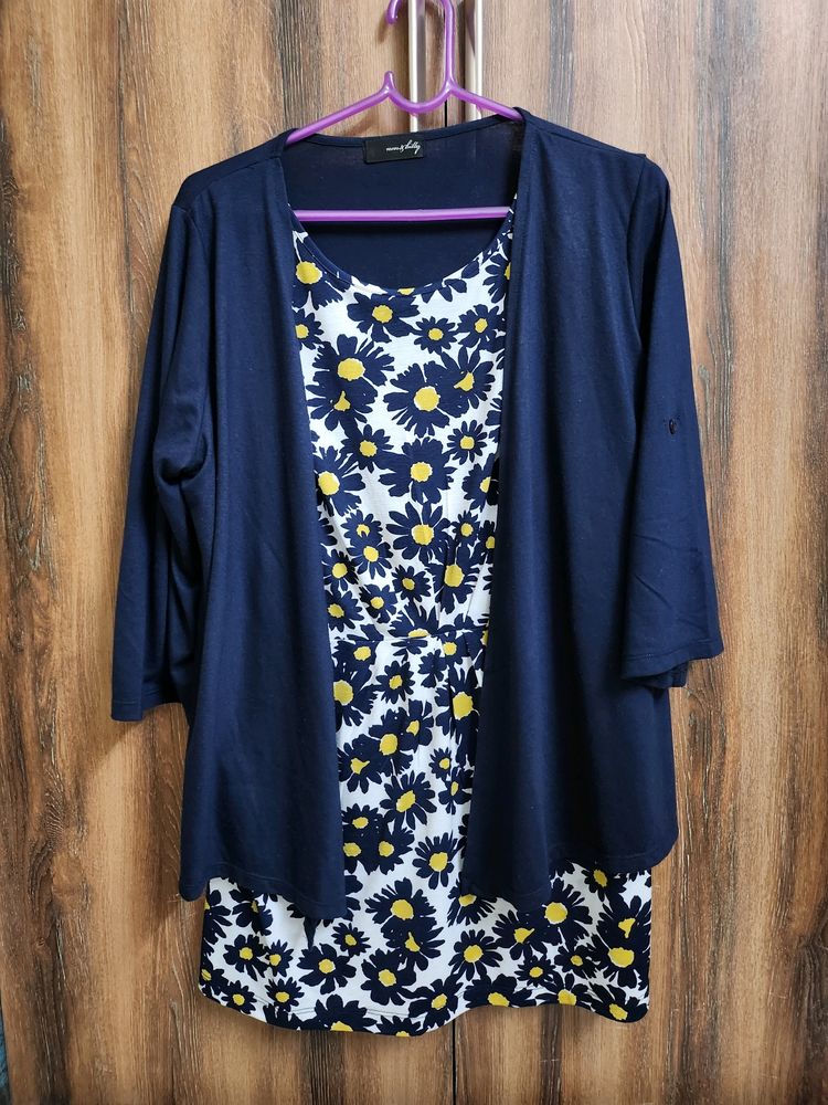 Daisy Cardigan Style Top