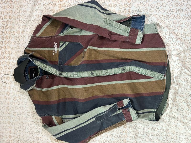 strpted shirt
