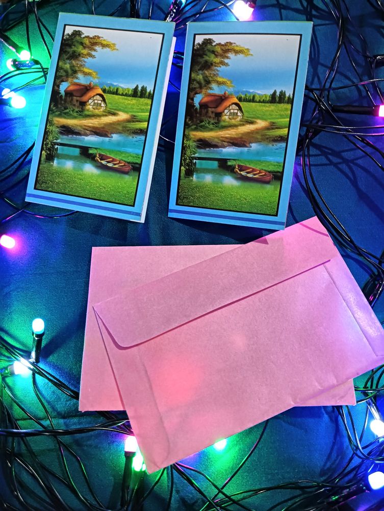 NEW YEAR GREETING CARD With Cover #newyear Happy New Year