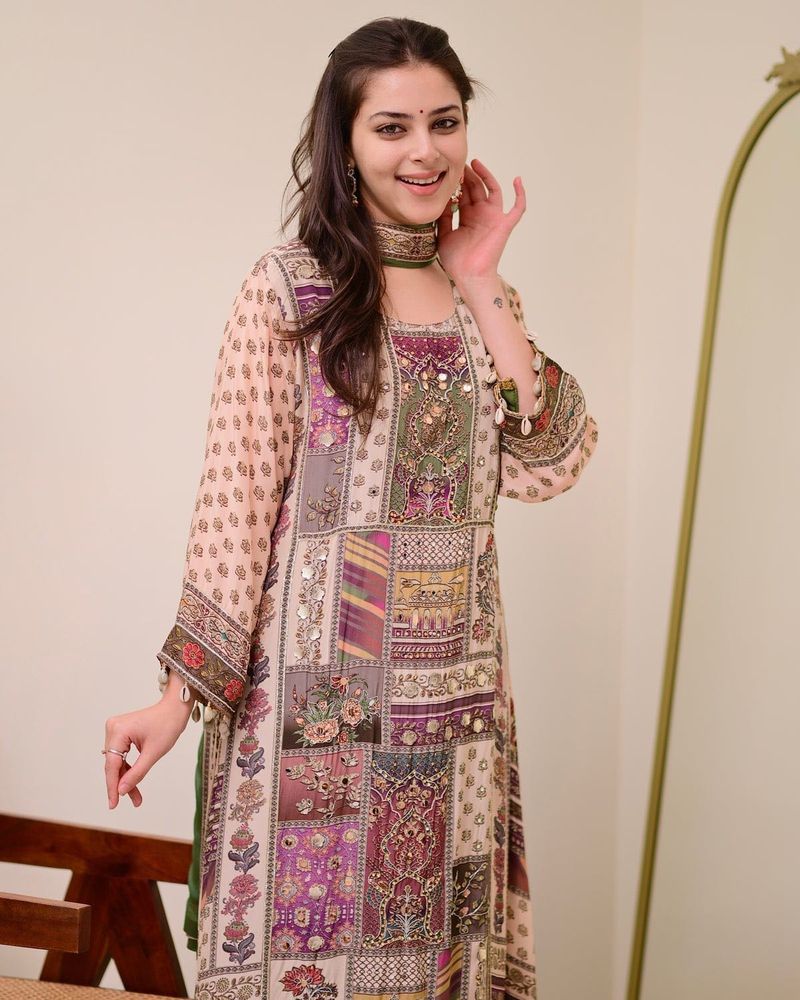 Beautiful Embellished Anarkali