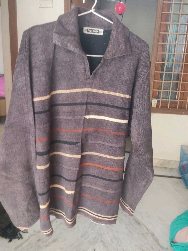 Men's Striped Pullover Sweater