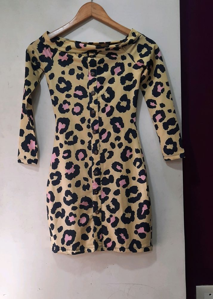 Animal Print Dress