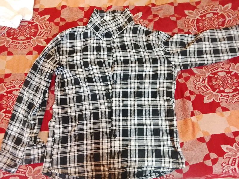 Classic Plaid Button-Down Shirt