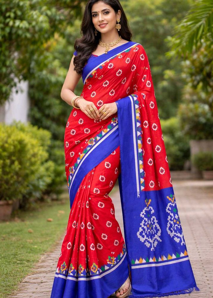 New cotton blend sarees stock clearance