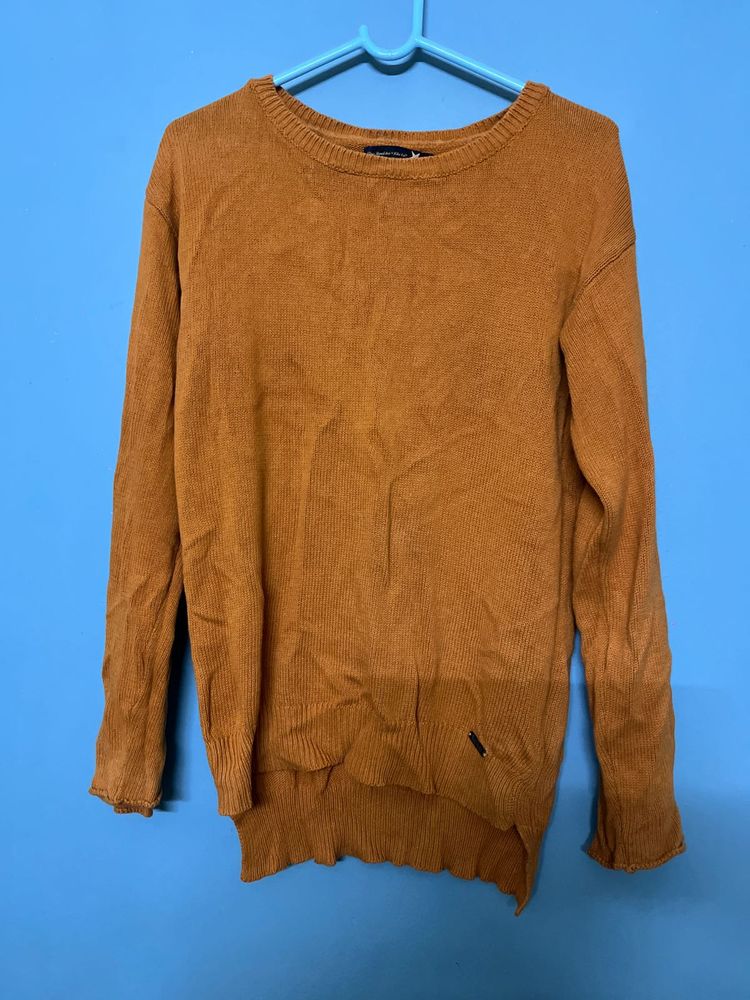 B1G1 Mustard Knit Sweater