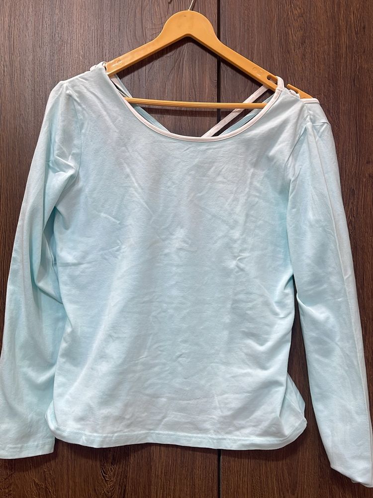 Sea Green Top